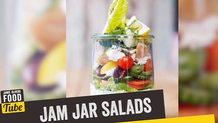 Healthy Jam Jar Salads