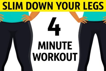 4-Minute Workout to Slim Down Your Legs Fast
