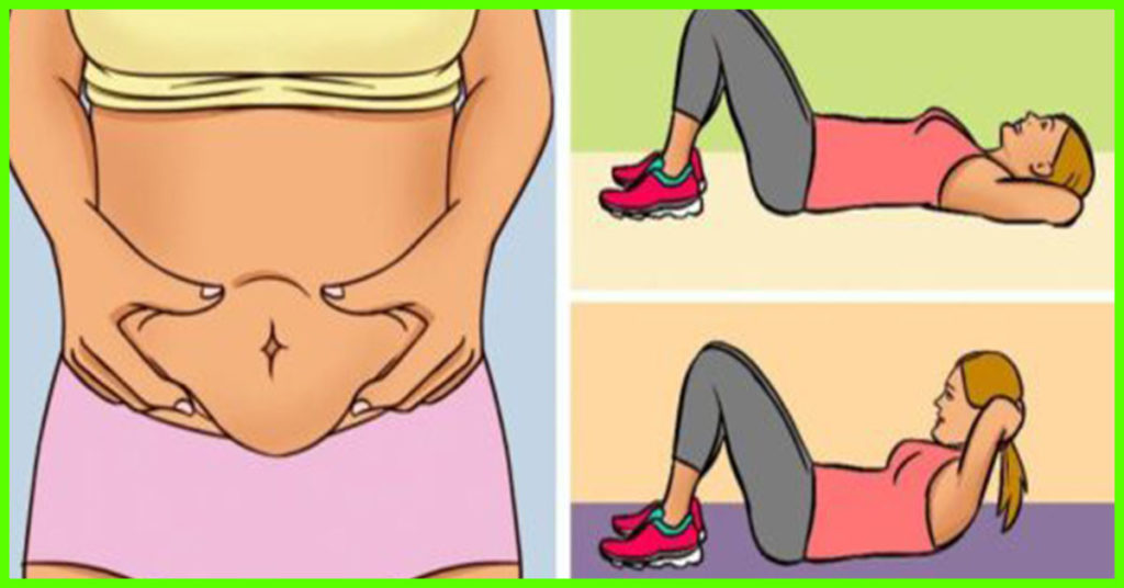 10 Safe Exercises to reduce Belly Fat Fast at Home