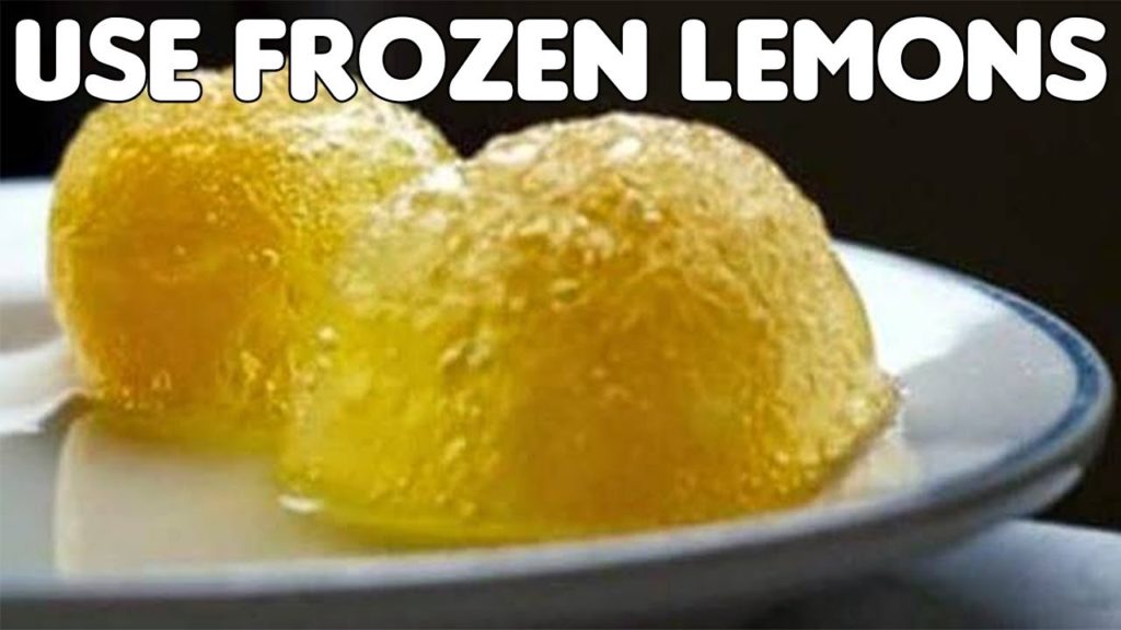 Believe it or not Use Frozen Lemons and say goodbye to Diabetes, Tumors and Overweight
