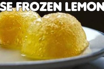 Believe it or not Use Frozen Lemons and say goodbye to Diabetes, Tumors and Overweight
