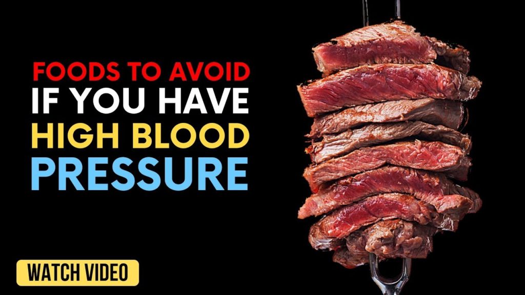 High Blood Pressure Warning – #10 Worst Foods you should never Eat