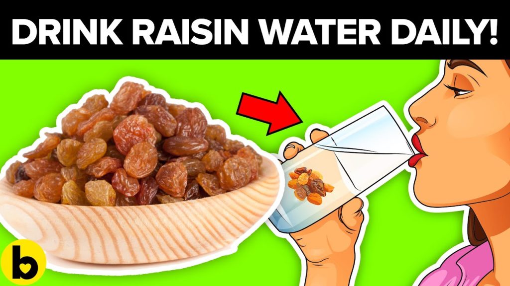 Raisin Water Benefits