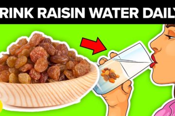 Raisin Water Benefits